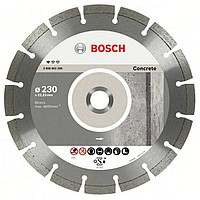 Алмазный отрезной круг Bosch Standard for Concrete230x22,23, 10 шт в уп.