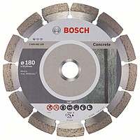 Алмазный отрезной круг Bosch Standart for Concrete180x22,23