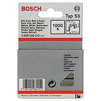 1000 скрепок Bosch 8мм Т53, 2609200215