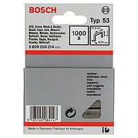 1000 скрепок Bosch 6мм Т53, 2609200214