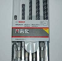 Набор буров по бетону Bosch SDS plus-5X 5шт, 5,6/6/8/10мм