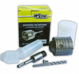 Коронка WERK 65 мм SDS-plus